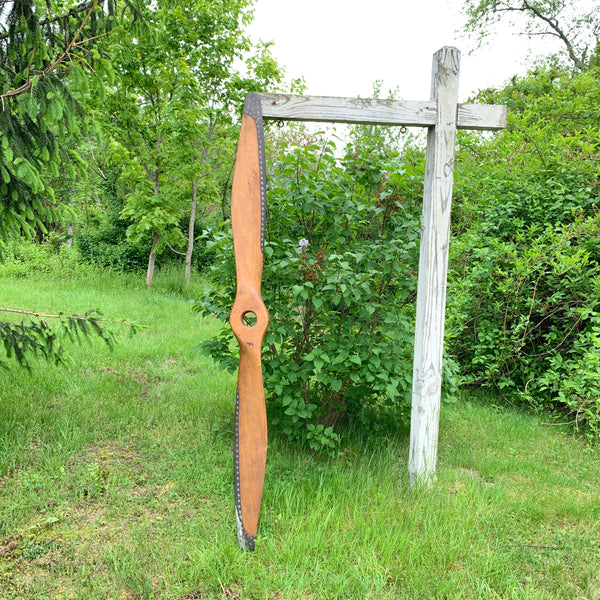 1930's Fahlin NO HOLES Aeronca KC Scout Continental A-40 Engine Wooden Airplane Propeller