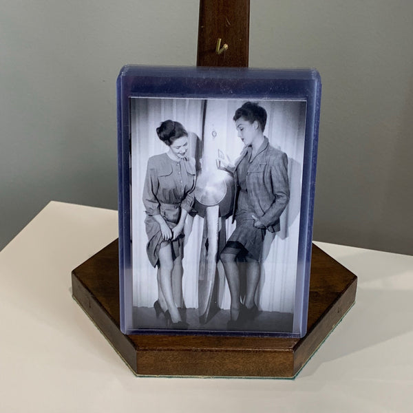 1940's Pinup Girls 12 Photo Collection Featuring Sensenich PT-22 Ryan Wooden Airplane Propeller