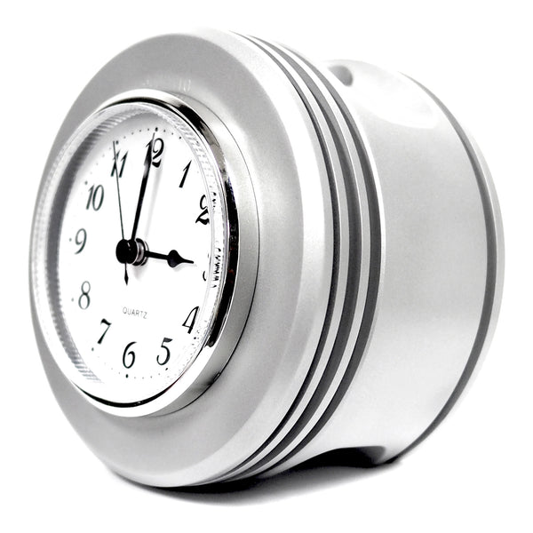 J-Cobs WWII Boeing Stearman Warbird Radial Engine Piston Desk Clock (Raw Edition)