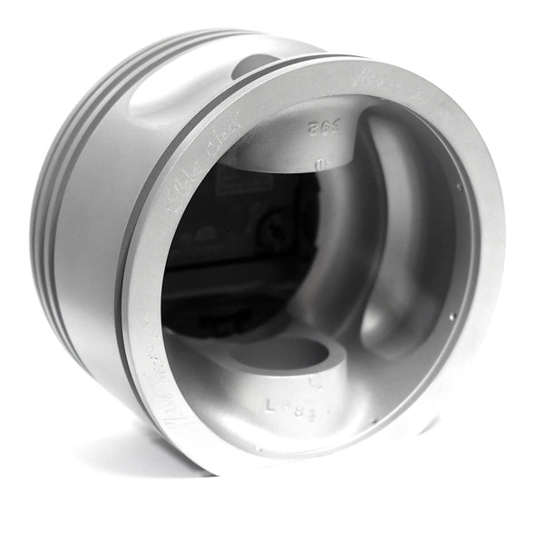 J-Cobs WWII Boeing Stearman Warbird Radial Engine Piston Desk Clock (Raw Edition)