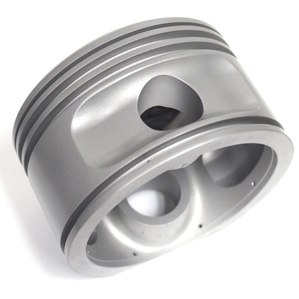 J-Cobs WWII Boeing Stearman Warbird Radial Engine Piston Desk Clock (Raw Edition)