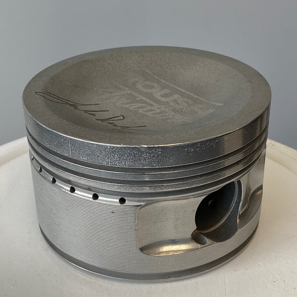 P51 Mustang WWII Jack Roush Signed Piston Merlin Rolls Royce Airplane Engine