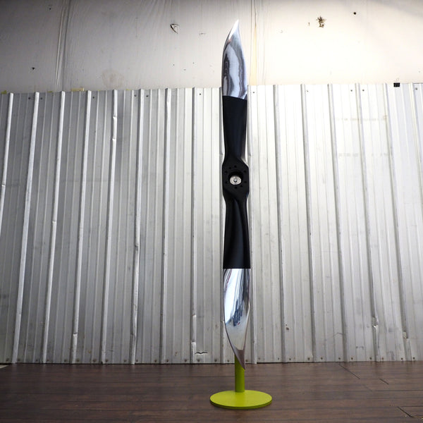 The Long Horn - Modern Fix-Pitch Airplane Propeller Sculpture Wall Display