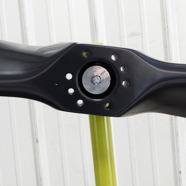 The Long Horn - Modern Fix-Pitch Airplane Propeller Sculpture Wall Display