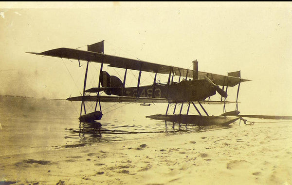 Sterling Burgress 1900's WWI Curtiss N-9 Navy Floatplane Antique Wooden Wood Airplane Propeller