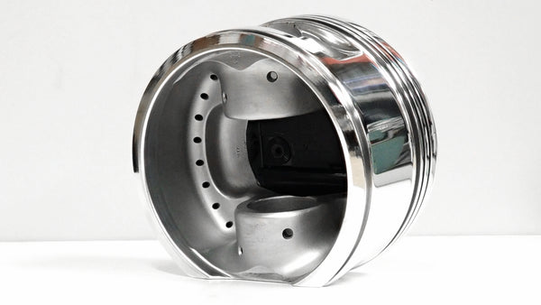 P51 MUSTANG Polished Rolls Royce Packard V1650 Merlin WWII Warbird Airplane Engine Piston Desk Clock