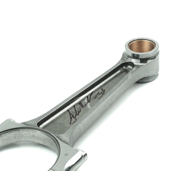 P-51 Mustang Jack Roush Signed Piston Connecting Rod Merlin Rolls Royce Airplane Engine