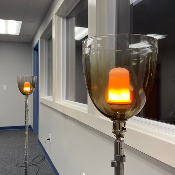 P51 Mustang Merlin Rolls Royce Airplane Engine Camshaft Floor Lamps