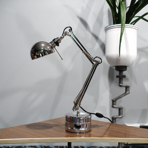 P-51 Mustang Packard V1650 Rolls Royce Merlin Engine Aviator Piston Desk Lamp