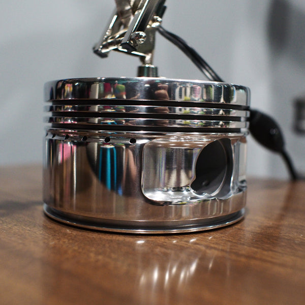 P-51 Mustang Packard V1650 Rolls Royce Merlin Engine Aviator Piston Desk Lamp