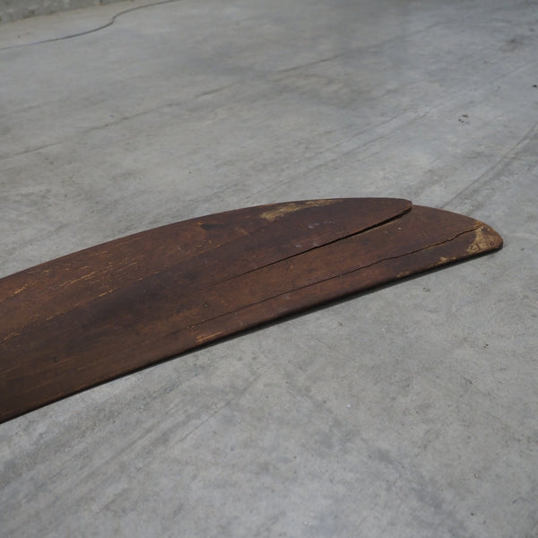 1918 7ft Paragon Scimitar Wooden Wood Airplane Propeller Baltimore Maryland