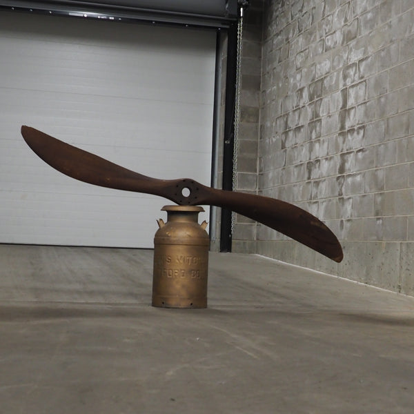 1918 7ft Paragon Scimitar Wooden Wood Airplane Propeller Baltimore Maryland