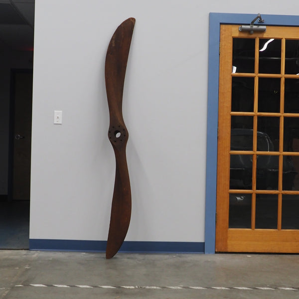 1918 7ft Paragon Scimitar Wooden Wood Airplane Propeller Baltimore Maryland