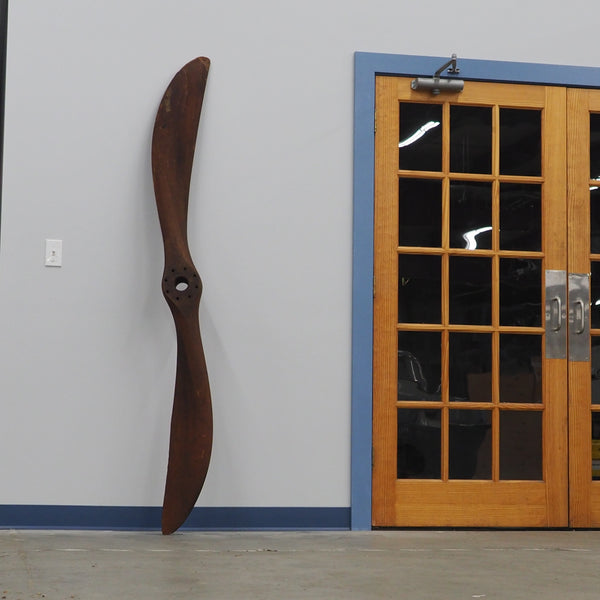 1918 7ft Paragon Scimitar Wooden Wood Airplane Propeller Baltimore Maryland