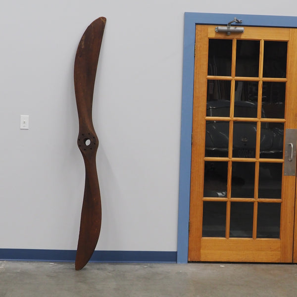 1918 7ft Paragon Scimitar Wooden Wood Airplane Propeller Baltimore Maryland