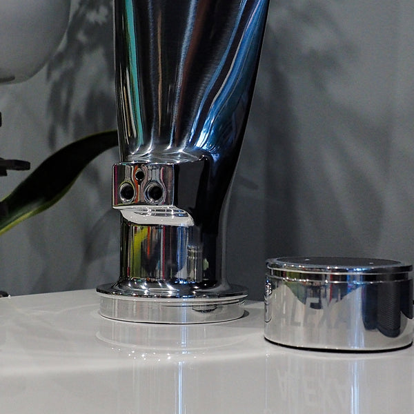 the Piggy High Polished Airplane Propeller Blade Display Sculpture