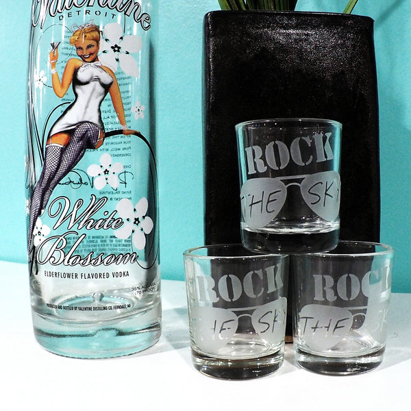 Rock the Sky Shot Glass