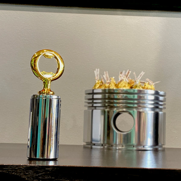 Pratt & Whitney R-2800 Radial Engine Piston Pin Bottle Opener (Mirror Polished)