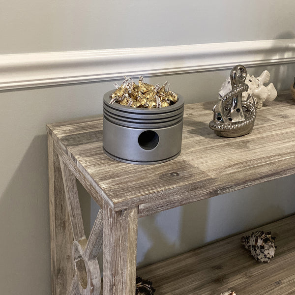 Pratt & Whitney R-2800 F4U Corsair Fighter Airplane Radial Engine Raw Piston Candy Bowl