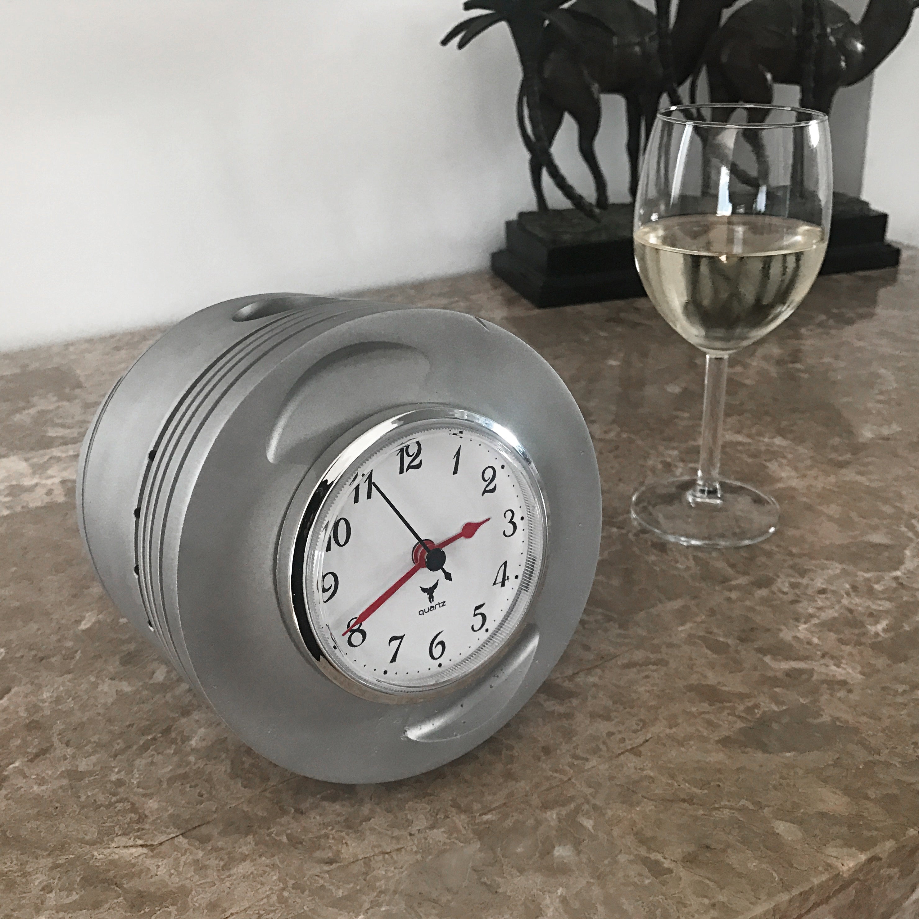 Pratt & Whitney R-2800 WWII Raw Double Wasp Engine Piston Desk