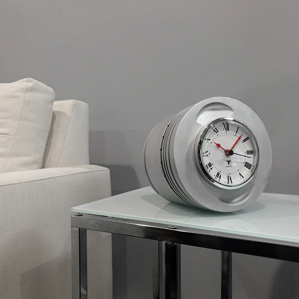 Pratt & Whitney R-2800 WWII Double Wasp Raw Radial Engine Piston Desk Clock