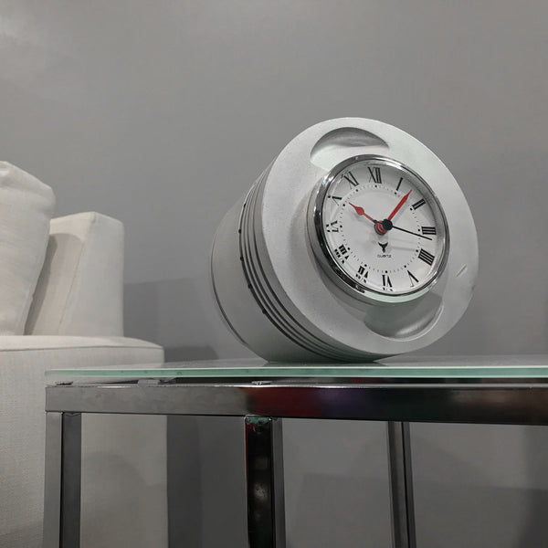 Pratt & Whitney R-2800 WWII Double Wasp Raw Radial Engine Piston Desk Clock