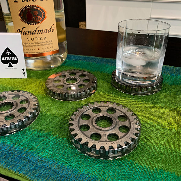 Pratt & Whitney Radial Engine Whisky Scotch Vodka Beer WWII Gear Coasters (2018 Edition)