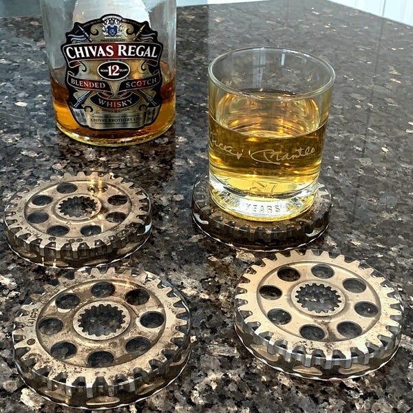 Pratt & Whitney Radial Engine Whisky Scotch Vodka Beer WWII Gear Coasters (2018 Edition)