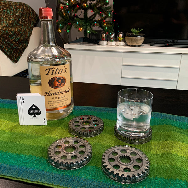Pratt & Whitney Radial Engine Whisky Scotch Vodka Beer WWII Gear Coasters (2018 Edition)