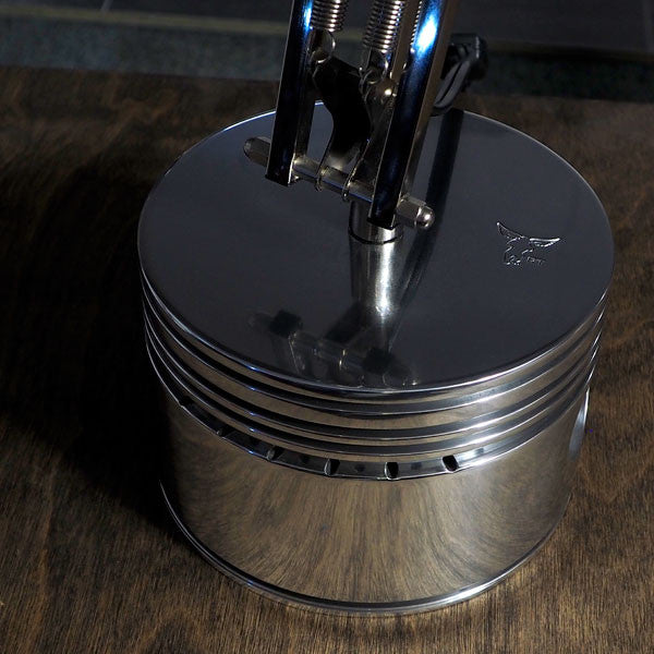 Pratt & Whitney R-2800 Flying Monkey MIRROR POLISHED Radial Engine Piston Desk Lamp