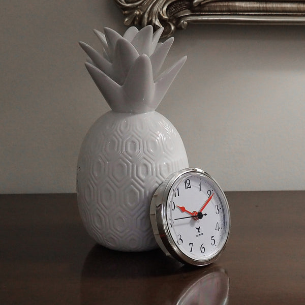 3 1/2" (90mm) Red Arms Arabic | Roman Numerals quartz Flying Monkey Fit-Up Insert Clock