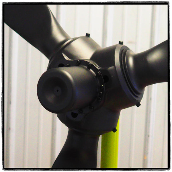 Rough Landing - 3-Bladed Crash Landing Airplane Propeller Runway Strike Sculpture