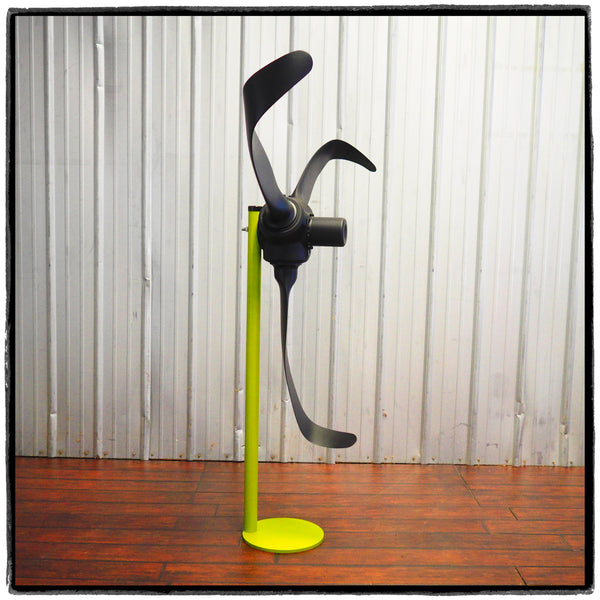 Rough Landing - 3-Bladed Crash Landing Airplane Propeller Runway Strike Sculpture