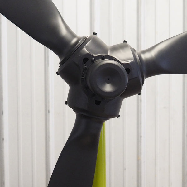 Rough Landing - 3-Bladed Crash Landing Airplane Propeller Runway Strike Sculpture