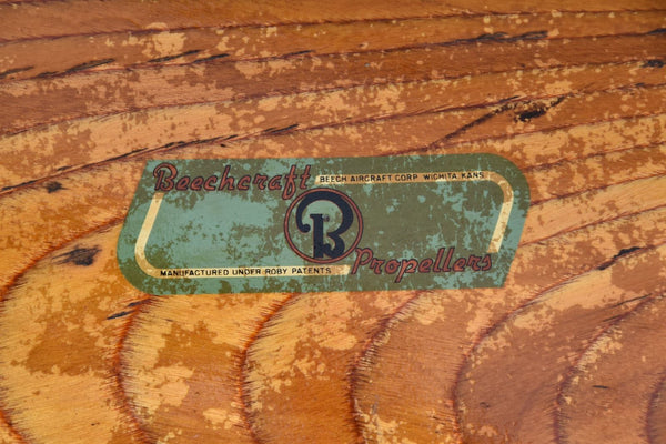 54" Beechcraft Beech Roby R201-215-102 Wooden Airplane Propeller Blade