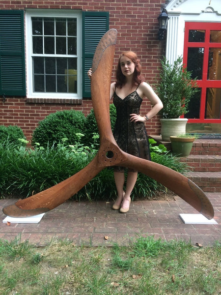 Paragon OX5 SC JN-4 3-Bladed Wooden Airplane Propeller