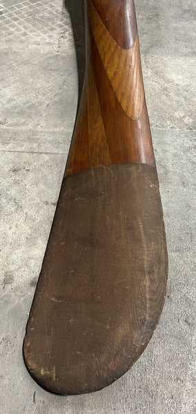 1911 Pre WWI Antique American Requa Gibson New York NYC 7' Wooden Aircraft Propeller