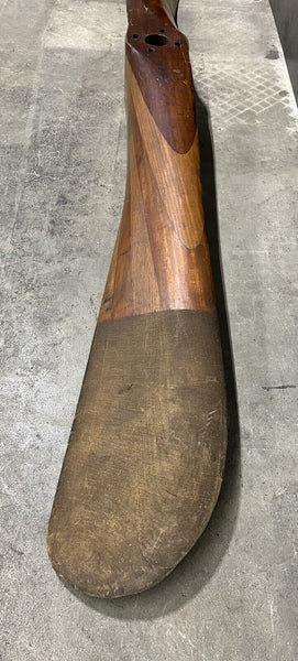 1911 Pre WWI Antique American Requa Gibson New York NYC 7' Wooden Aircraft Propeller