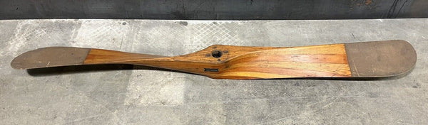 1911 Pre WWI Antique American Requa Gibson New York NYC 7' Wooden Aircraft Propeller