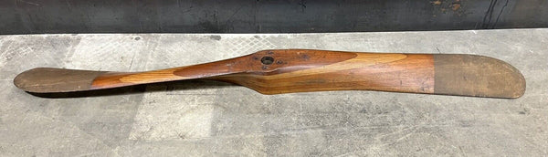 1911 Pre WWI Antique American Requa Gibson New York NYC 7' Wooden Aircraft Propeller