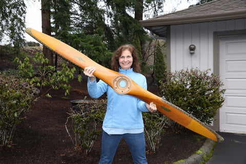 76" Sensenich 76RM44 Piper PA 12 J5C Wooden Airplane Propeller