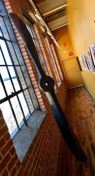 114" Hartzell Liberty Walnut Wooden Airplane Propeller