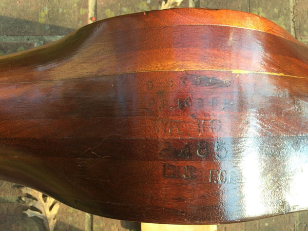 114" Paragon Curtiss H-16 Flying Boat Wooden Airplane Propeller