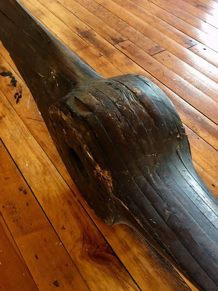 114" Hartzell Liberty Walnut Wooden Airplane Propeller