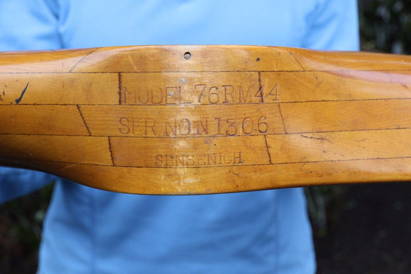 76" Sensenich 76RM44 Piper PA 12 J5C Wooden Airplane Propeller