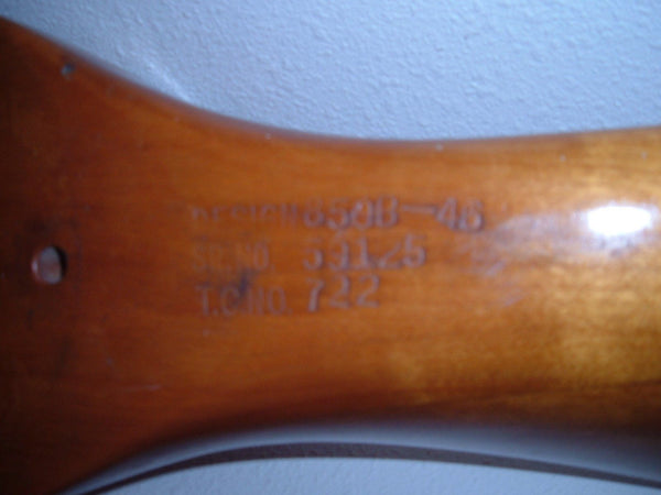 76" Hartzell 850B-46 Piper J3 Cub Luscombe 8A Wooden Airplane Propeller