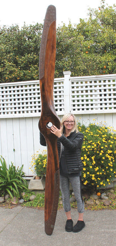 WWI 118" Airco De Havilland DH-4 Wooden Airplane Propeller