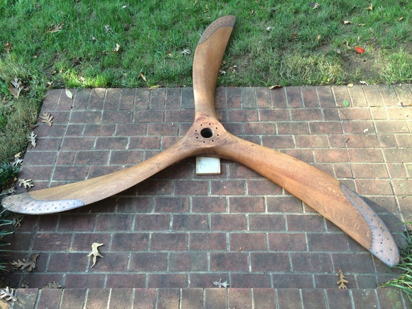 Paragon OX5 SC JN-4 3-Bladed Wooden Airplane Propeller