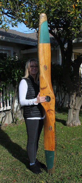 86" Hartzell 8613E-54 Fairchild 24 WWII Wooden Airplane Propeller