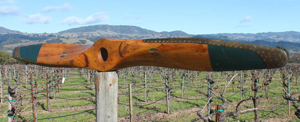 86" Hartzell 8613E-54 Fairchild 24 WWII Wooden Airplane Propeller